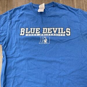 Duke University Blue Devils T Shirt Size M Vintage
